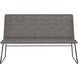 Huxley Dawn Grey Banquette